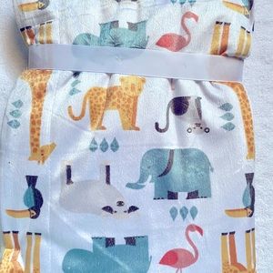 Baby blanket- 30 x40 soft flannel